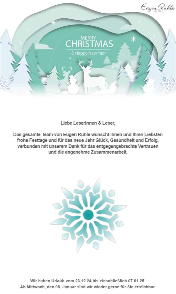 Eugen-Rühle-Newsletter-Weihnachtsgrüße-2024